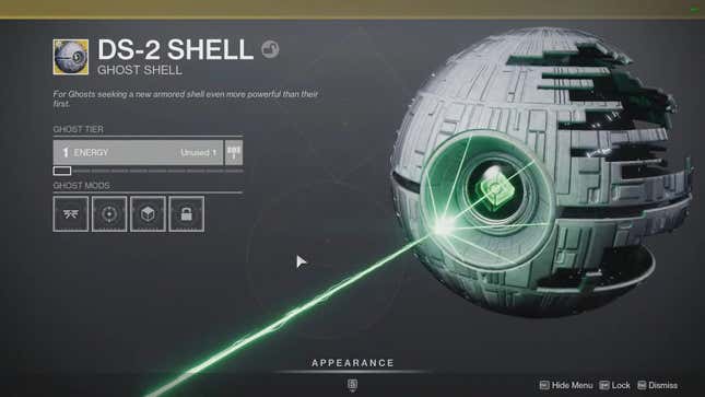 Image for article titled Star Wars Skins Are Coming To Destiny 2