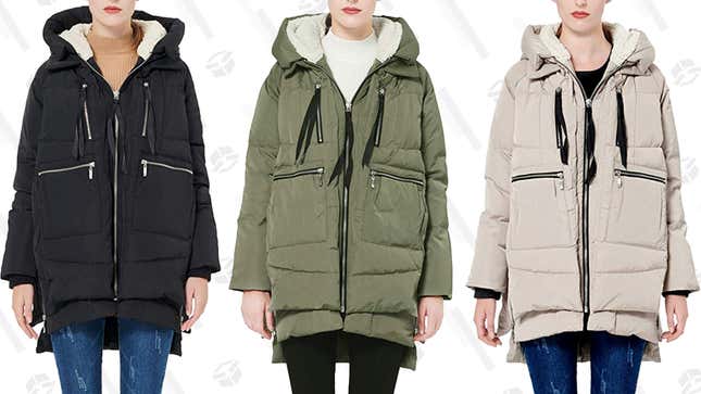 Orolay Women’s Thickened Down Jacket | $107 | Amazon