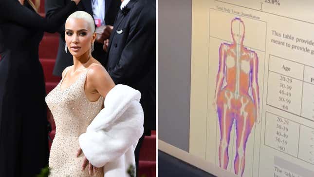 Image for article titled Why Did Kim Kardashian Just Tell Us Her Body Fat Percentage?