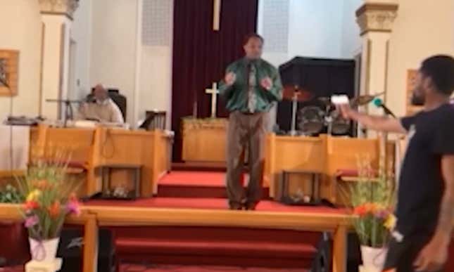 Image for article titled A Pastor’s Response to Man Who Shot at Him on the Pulpit Will Shock You