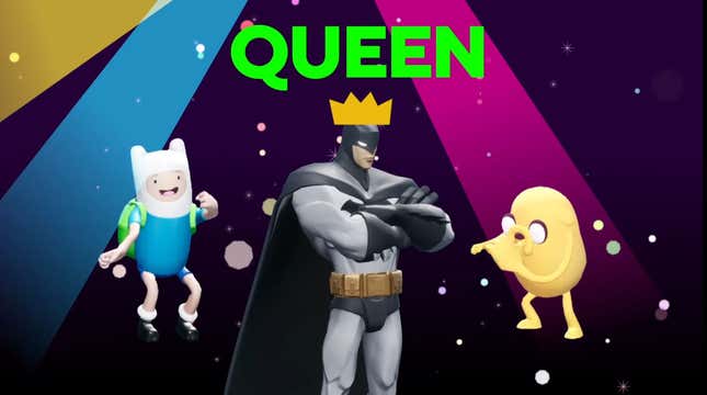 Batman becomes the Queen in MultiVersus' Rifts mode.