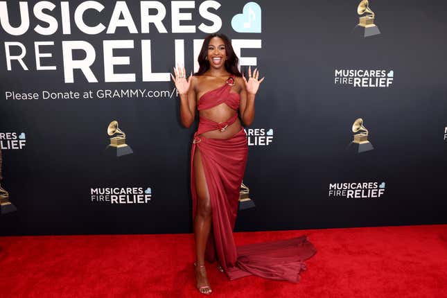  Coco Jones attends the 67th Annual GRAMMY Awards on February 02, 2025 in Los Angeles, California.