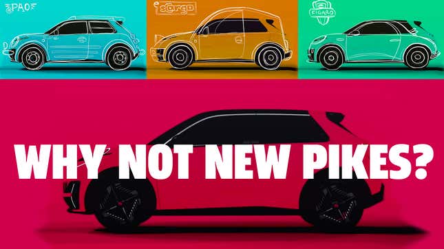 Image for article titled Nissan Needs To Turn The New EV Micra Into New EV Pike Cars