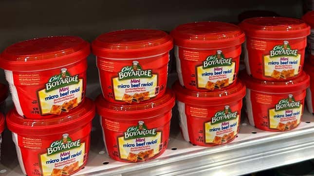 Image for article titled Every Chef Boyardee Product, Ranked