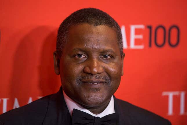 Aliko Dangote for Arsenal?