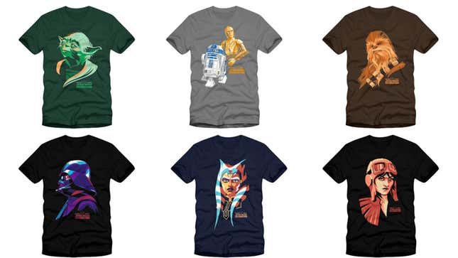 Digital LA on X: Star Wars Celebration store features custom print shirts  (you pick design), stackable mini mugs, alphabet blanket #SWCA   / X