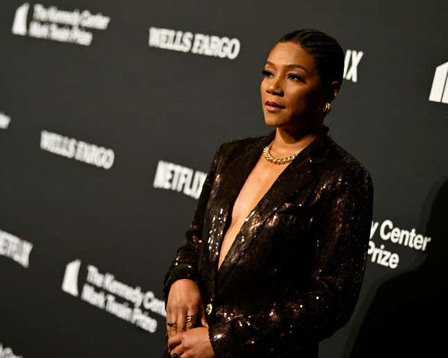 Tiffany Haddish attends the Mark Twain Prize for American Humor at The Kennedy Center on March 24, 2024 in Washington, DC.