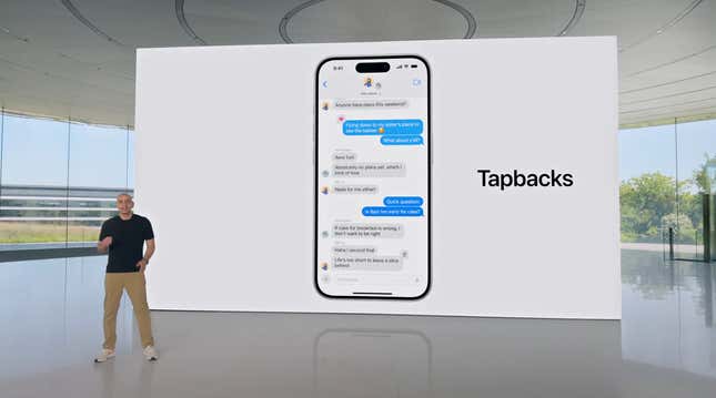 Imagen para el artículo titulado Todo lo anunciado en la WWDC 2024: la inteligencia de Apple y una Siri más inteligente