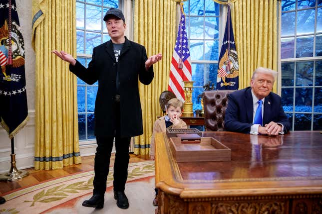 Image for article titled Elon Musk has left the White House — but not DOGE
