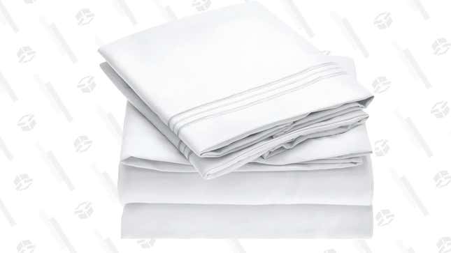 Mellanni Queen Sheet Set | $36 | Amazon