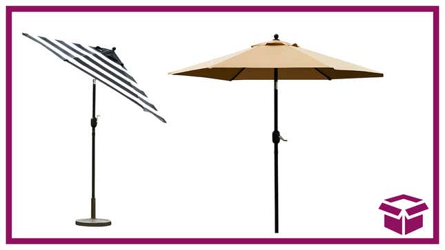 This myriad of patio umbrellas are under $40 at Amazon.