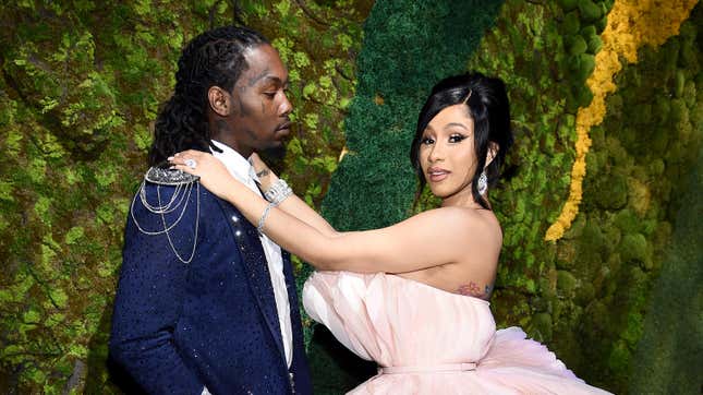 Offset and Cardi B at Rihanna’s 5th Annual Diamond Ball Benefitting The Clara Lionel Foundation on September 12, 2019 in New York City.