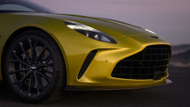 A photo of the new Aston Martin Vantage sports car