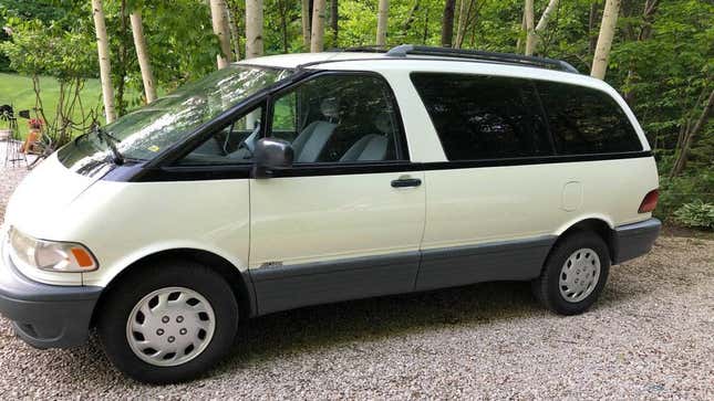 Image for article titled At $5,000, Could This 1995 Toyota Previa S/C AllTrac be All the Van You’d Ever Need?