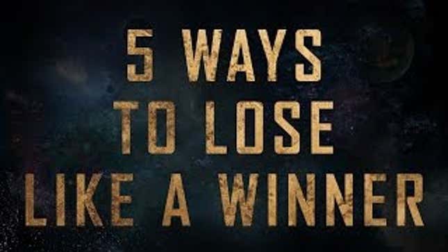 Five Ways To Lose Like A Winner in eSports