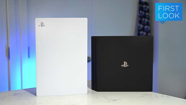 PS5 unboxing: Sony's big, curvy boy stands out in any room