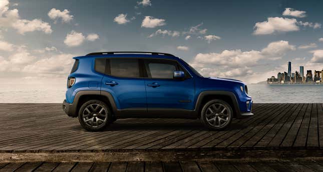 Image for article titled Jeep Is Making A Loki-Themed Renegade For Italy And It&#39;s The Wrong Color