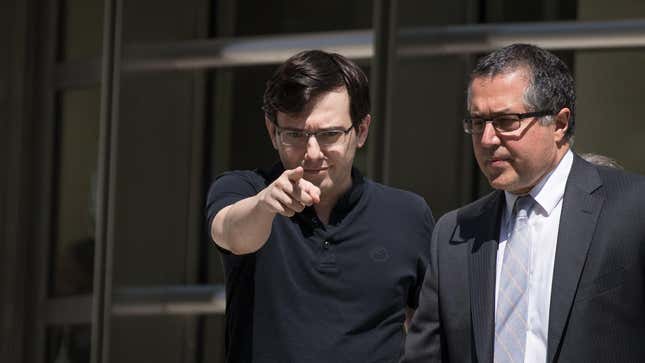 Martin Shkreli made headlines in 2015 when he raised the price of an antiparasitic drug to $750 per pill.