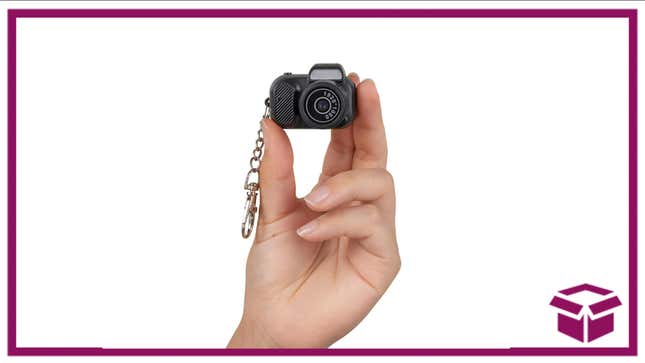 Image for article titled Save 50% on This Adorable Miniature Retro Camera for Fun Photos on the Go