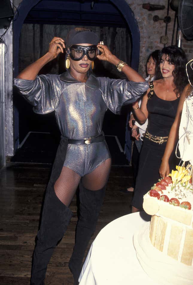 Image for article titled Style Icon Grace Jones&#39; Best Looks Through the Years