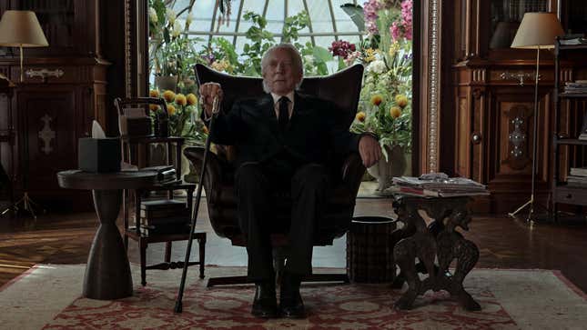 Donald Sutherland in John Lee Hancock’s adaptation of Stephen King’s Mr. Harrigan’s Phone.