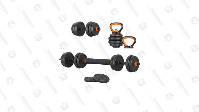 Feierdun Adjustable Dumbells Set | $115 | Amazon