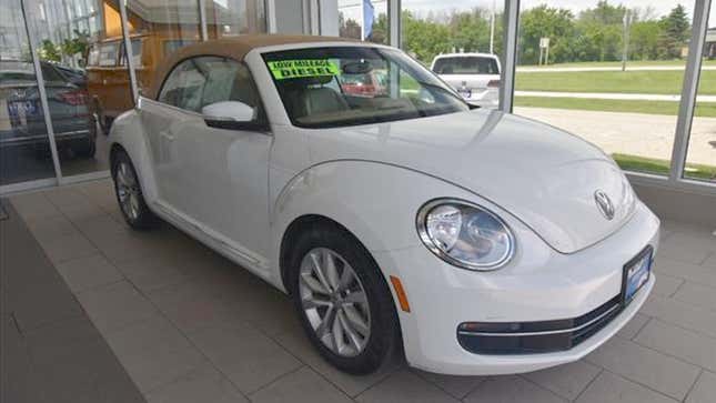 Image for article titled At $19,991, Could You Love This 2014 Diesel-Manual VW Bug?