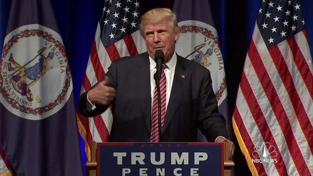 Trump Wants to Be the Only Baby in the Room