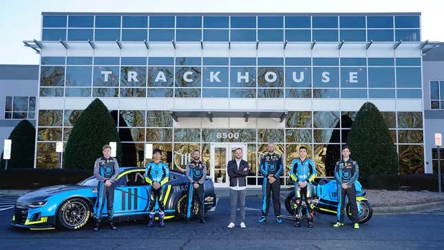 Image for article titled New Trackhouse Livery Looks Just As Good On A MotoGP Aprilia As It Does On A NASCAR Camaro