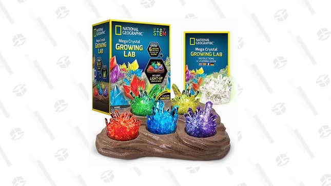 Nat Geo Mega Crystal Growing Lab | $24 | Amazon