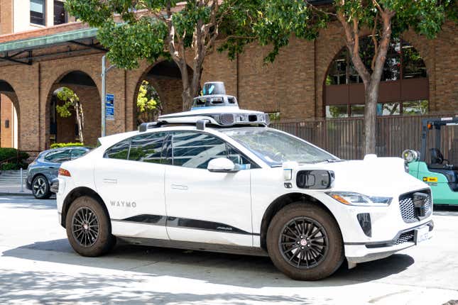 Image for the article titled “Google’s Waymo now offers 100,000 driverless robotaxi rides per week”