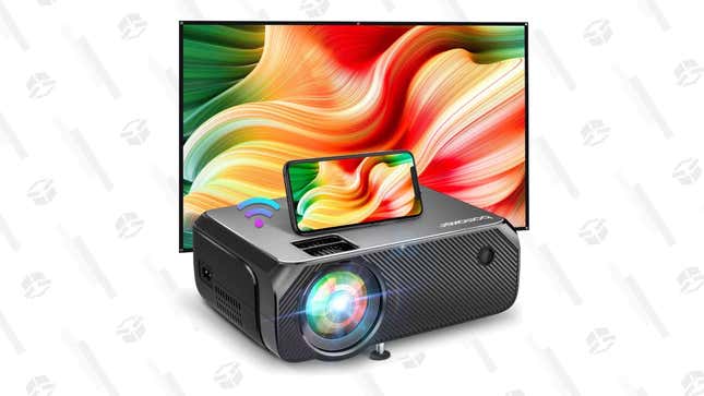 

Bomaker 720p HD Wi-Fi Projector | $100 | Walmart 