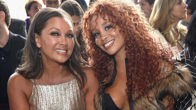  Vanessa Williams and Jillian Hervey attend the Christian Siriano fashion show during New York Fashion Week: The Shows at Pier 59 on September 9, 2017 in New York City.