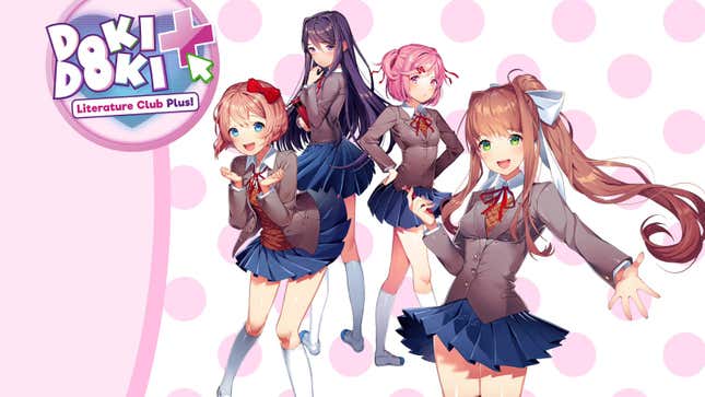 Now it YOUR Turn Doki Doki Literature Club, four school girl anime