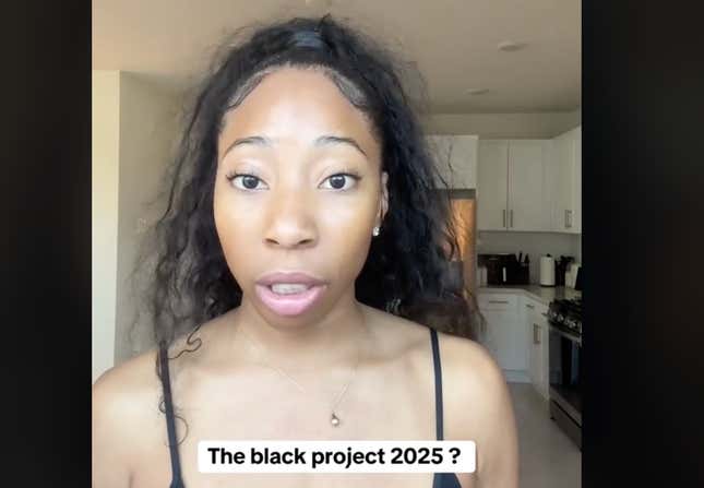 Image for article titled Black Women React To White Women&#39;s Blue Bracelets, Black Counter To Project 2025 Gains Traction, Sports Host Michelle Beadle Uses N-Word On Air, Celebs Who&#39;ve Left X Since Elon Musk&#39;s Takeover And More