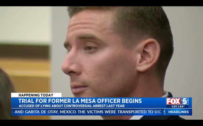 Image for article titled White Police Officer Lied on Report to Justify Arresting Black Man in California