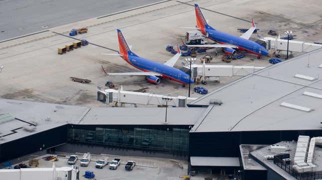 Planes at Baltimore/Washington International Thurgood Marshall Airport