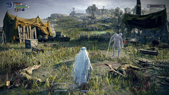A dead minion spirit stands next to Revenant.