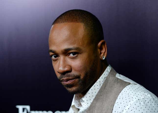 Columbus Short arrives to the Ermenegildo Zegna Global Store Opening hosted by Gildo Zegna and Stefano Pilati at Ermenegildo Zegna Boutique on November 7, 2013 in Beverly Hills, California.