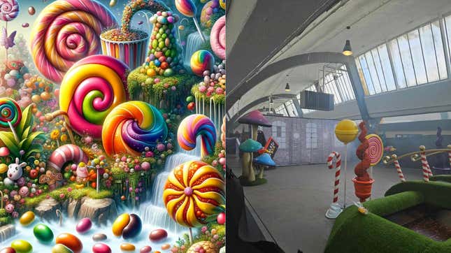 A Willy Wonka-inspired experience 'scam' was so bad that people called the  cops