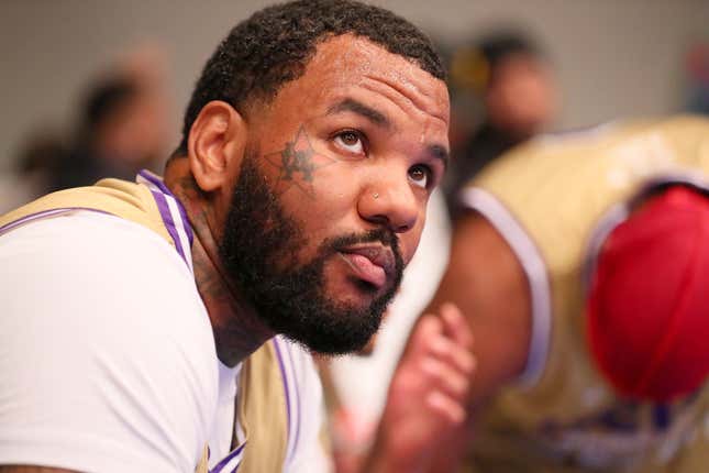 Le jeu se déroule dans le cadre du BETX Celebrity Basketball Game sponsorisé par Sprite lors de la BET Experience au Los Angeles Convention Center le 22 juin 2019 à Los Angeles, en Californie.