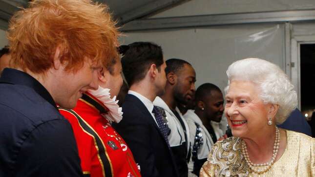 Ed Sheeran's Manager Suggests That Princess Beatrice DID Slice Ed's Face Open With a Sword While 'Knighting' James Blunt