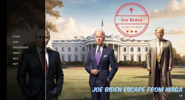 Joe Biden: Escape From MAGA Screenshots and Videos - Kotaku