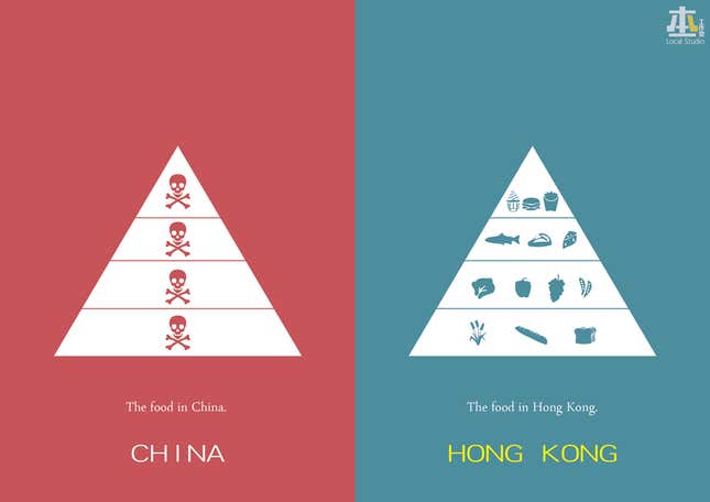 Image for article titled These illustrations show how different Hong Kong thinks it is from mainland China