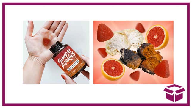 Image for article titled Boost Your Brain Naturally With 30% Off Sunday Scaries New Mushroom Gummies