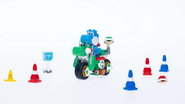 Image for article titled Lego Reveals Adorable Little Mario Kart Sets Coming In 2025