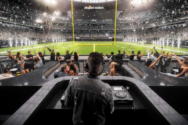 Raiders Allegiant Stadium Black Hole Gets Makeover With Literal Club Seating
