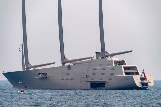 Image for article titled These Are The Seized Yachts Of Russian Oligarchs