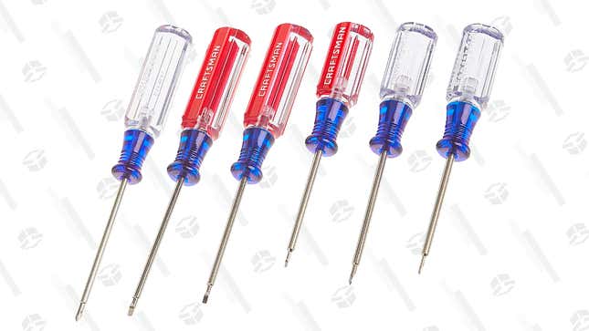 6pc Craftsman Jewelers Screwdrivers | $13 | Amazon