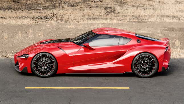 2014 Toyota FT-1 concept side view